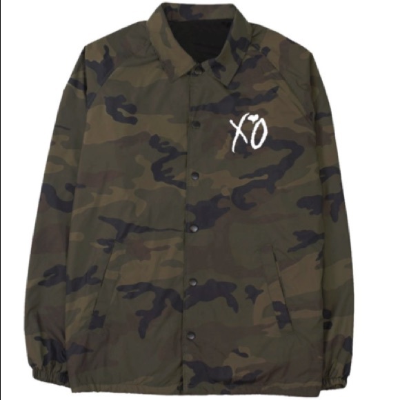 the weeknd camo jacket